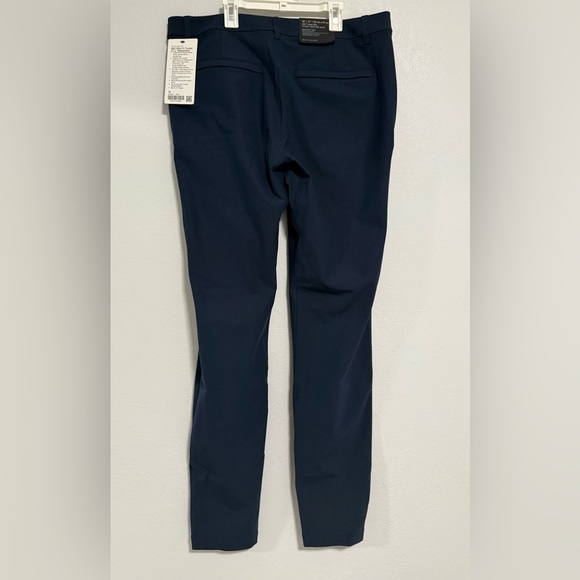 Lululemon ABC Commission Pants Mens 35x37 Chino Warpstreme Blue Performance - Picture 2 of 8